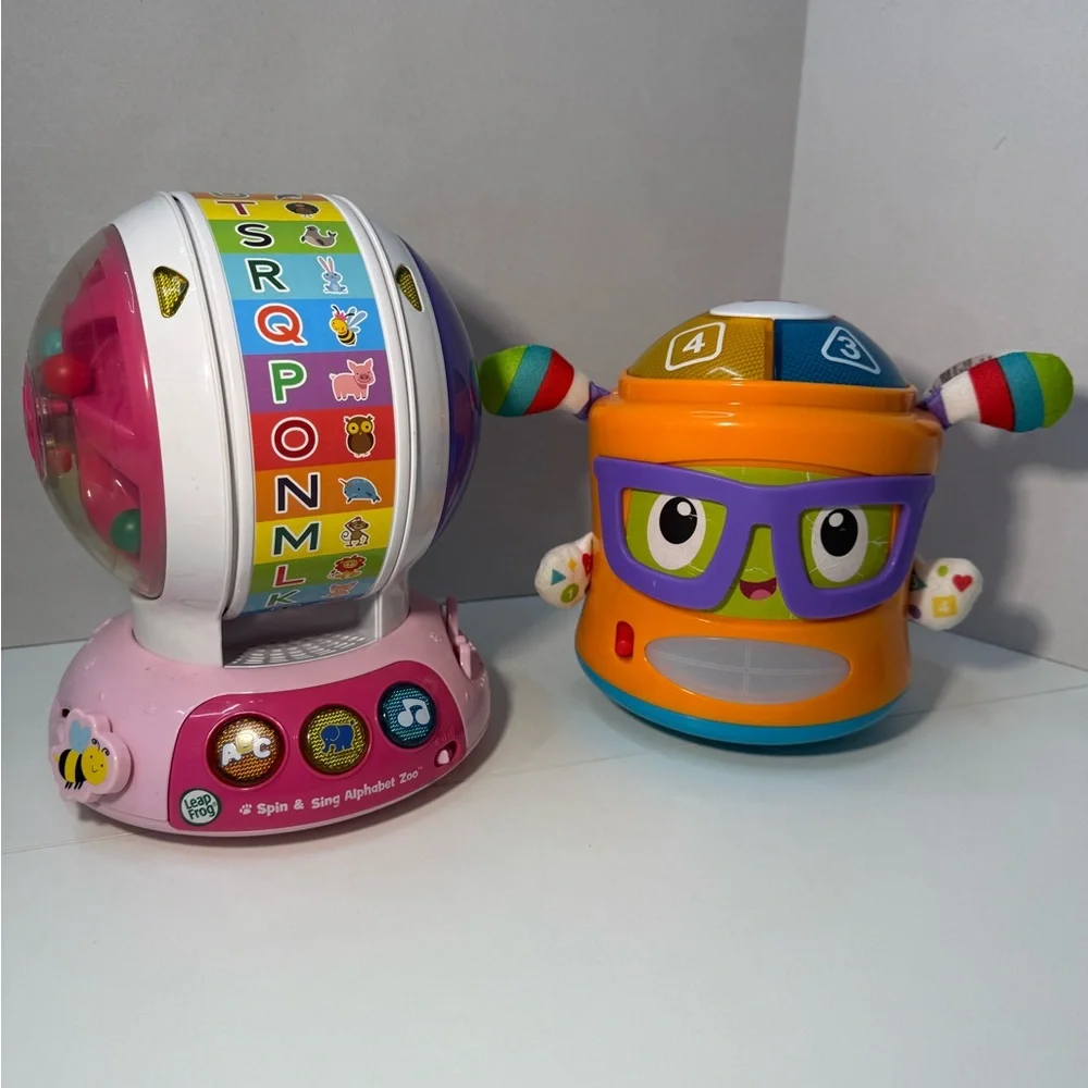 SET OF 2 INTERACTIVE TOYS